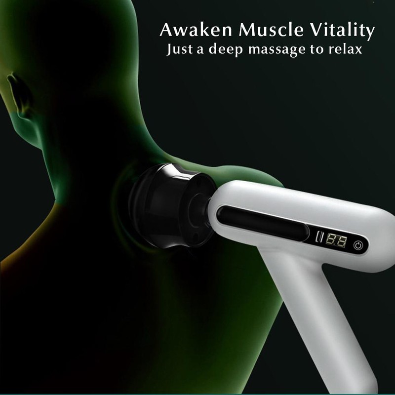 Professional Handheld Deep Tissue Muscle Massager Portable Electric Body Massager