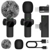 Lostrain Micrófono Lavalier Inalámbrico para iPhone, Mini Microfono para Celular