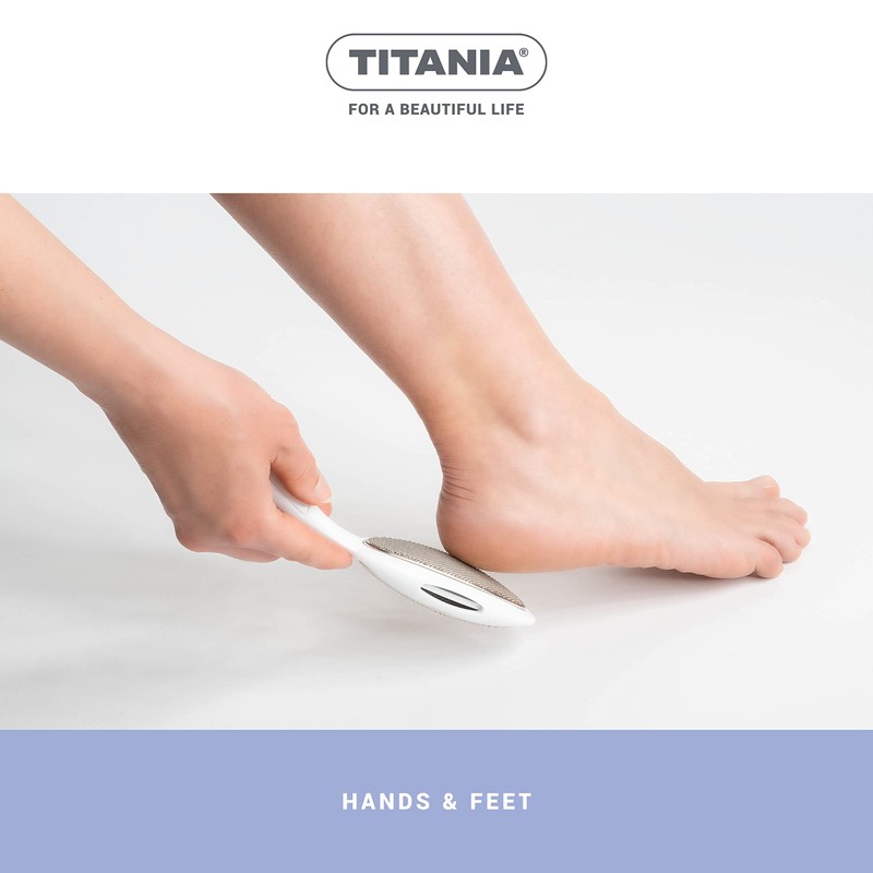 TITANIA Softtouch Foot Rasp Double-Sided (Coarse & Fine) • Callus