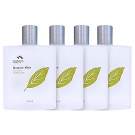 Man with Flowers Homme Skin 140ml 4 pack / 꽃을든남자 옴므 스킨 140ml 4개팩