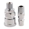 Air Line Hose Fittings 1/4" BSP Male Thread Quick Release