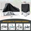 MOONCOOL Adult Tricycle Cover Trike Cover, 3 Wheeled Bicycle Bike