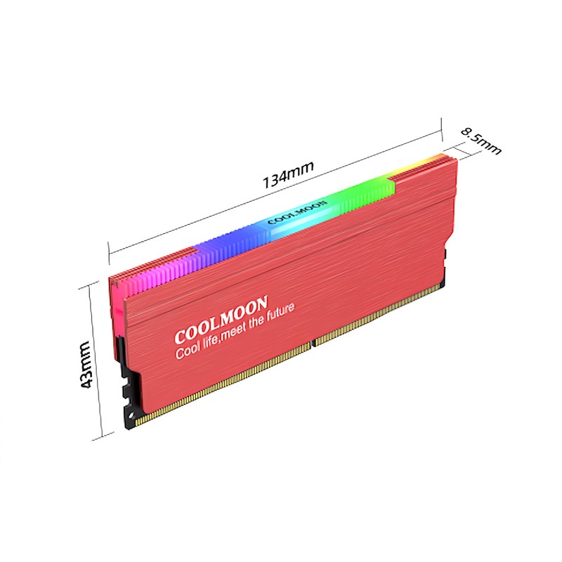 [Small Lab] COOLMOON RA-1 Memory Heatsink LED ARGB 5v 3pin