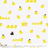 Contex Face Towel, Cloth Go-yomi Duck-chan, Pink, Approx. 13.0 x