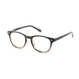 OPTIMUM OPTICAL Blue Light Filtering Scratch-Resistant Lens Rectangular Frame Magnifying Reading Glasses - The Scenic Route, +2.00