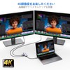 USB C HDMI Expansion 2 Screens, 4 in 1 Adapter,