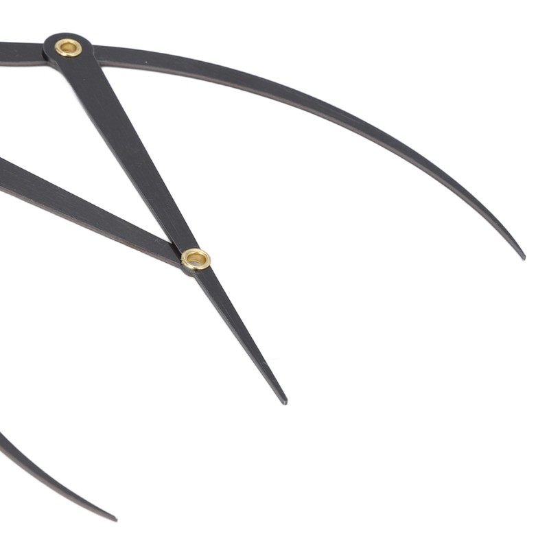 Eyebrow Ruler Multifunctional Stainless Steel 3 Point Positioning Ruler for