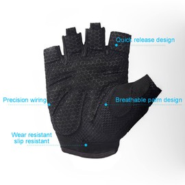 TingDongWei Gym Gloves Breathable Non-Slip Training Gloves for Men Women Great for Weight lifting/Bodybuilding/Cycling Fitness Gloves Weight Lifting Gloves (M)