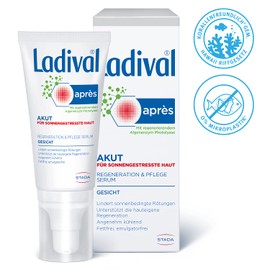 Ladival Akut Après Soothing Serum - Cooling After Sun Care Serum for Skin Regeneration After Stay in the Sun - 50 ml