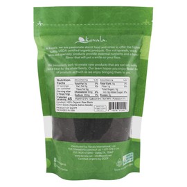 Kevala Organic Raw Black Cumin Seeds (Nigella Sativa) - Gluten Free Seasoning for Salads, Vegan Option for a Variety of Diets, For Healthy Cooking in Restaurants, Kitchen Staple, 1lb, 16 oz
