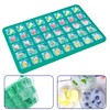 DIFENLUN Silicone Caramel Candy Molds, 2 Pack 40-Cavity Square Hard