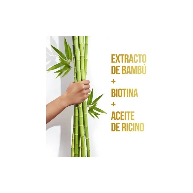 Mascarilla Pantene Pro Miracles Bambú Nutre Crece 300