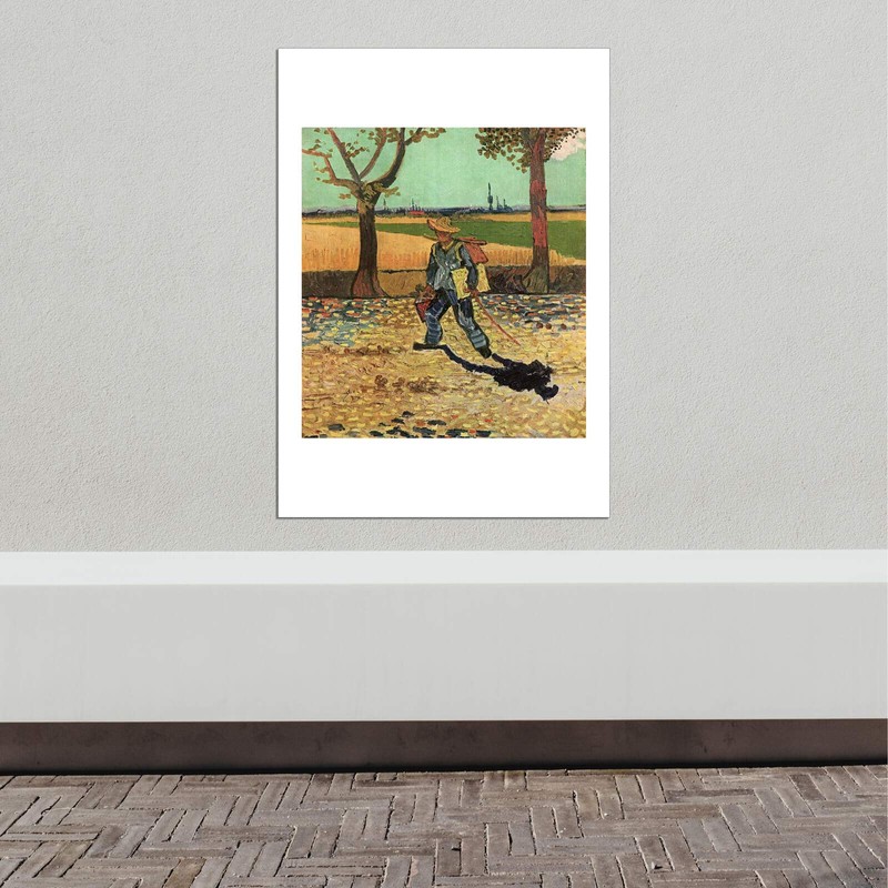 Spiffing Prints Vincent Van Gogh - Self Portrait on the