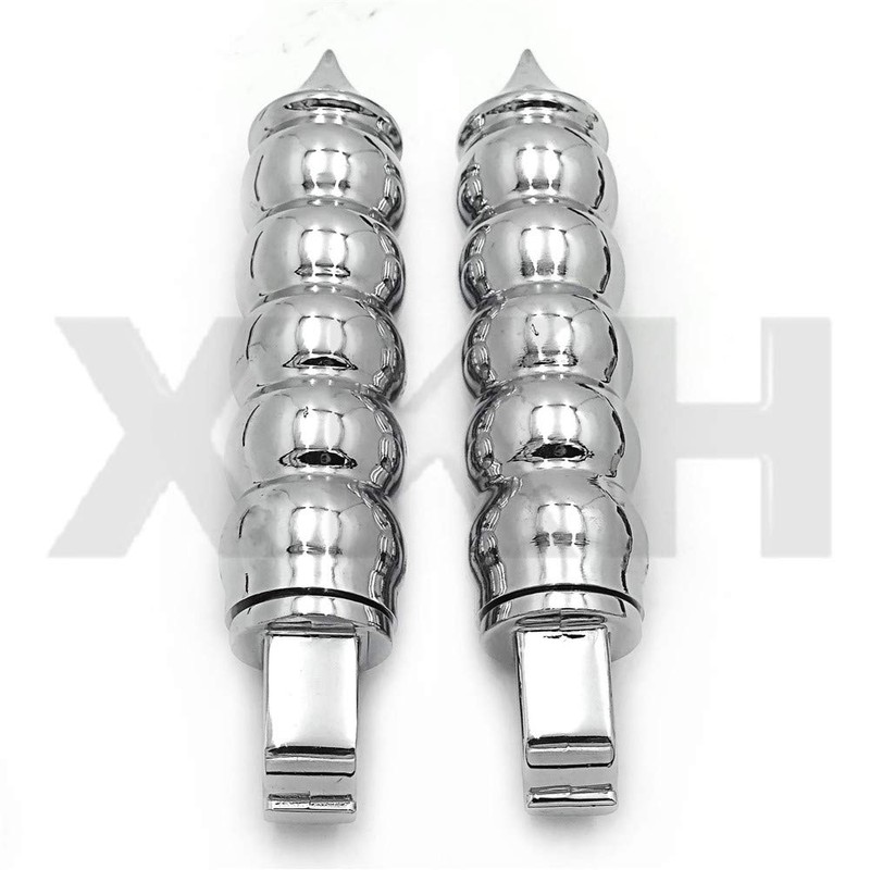 SMT- Chrome Billet Calabash Footpegs Compatible With passenger Victory All