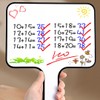 koundeneko Dry Erase Board, Handheld, Answer Board, Set of 2,