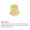 sourcing map Flanged Plain Bearings 15 mm Bore 17 mm