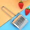 Premium Stainless Steel Noodle Cutter - Lattice Roller Pasta Maker