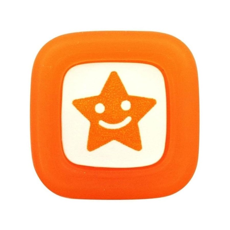 Pilot FriXion Stamp [Star] Ink Color: Apricot Orange SPF-12-04AO x