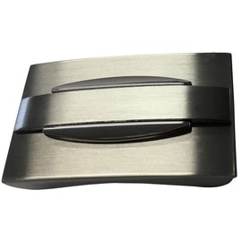 BELTINGER Belt Buckle 3.5 cm | Buckle Interchangeable Buckle Belt Buckle 35 mm Solid | For Interchangeable Belts up to 3.5 cm Wide, silver