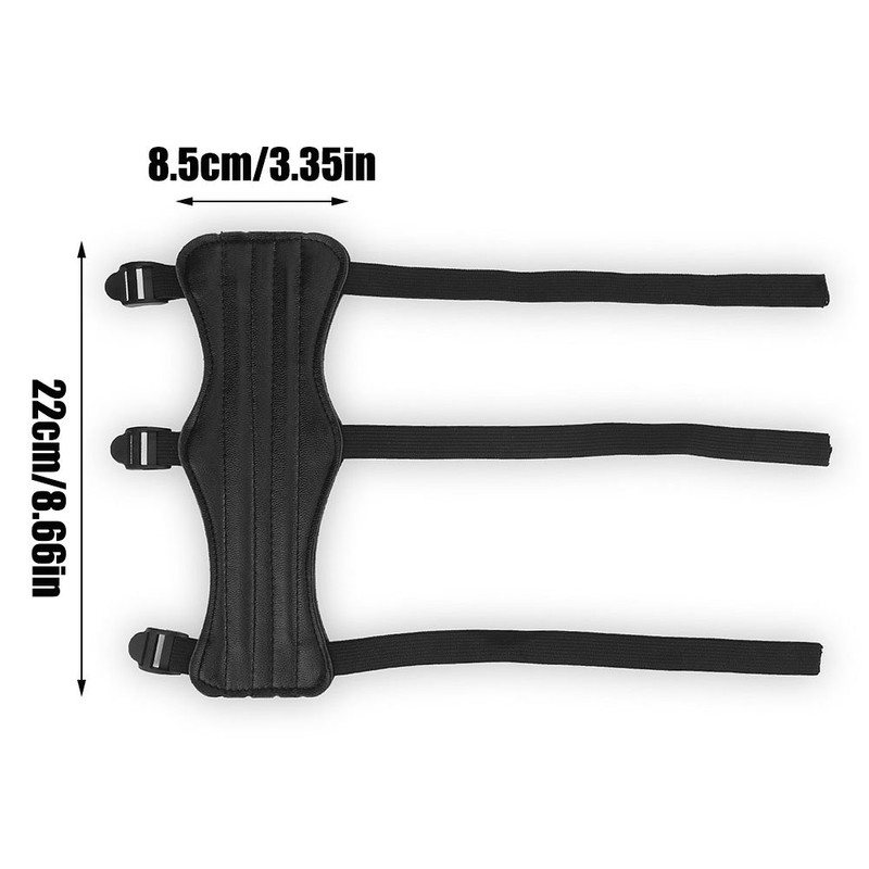 ZJchao Adjustable Archery Arm Guard Shooting Gear Protector para Outdoor