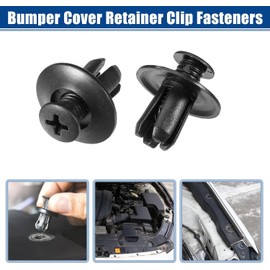 6mm Spreiznieten Kunststoff,100 Stück Kotflügelnieten, Befestigungsclips Auto Clips, perfekt für Stoßfänger-Verstärkung, universell einsetzbare Kunststoffnieten als zuverlässiger Befestigungssatz