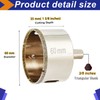 DaduoRi 2 3/8 Inch Diamond Hole Saw with Pilot Bit,