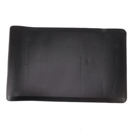 Kitchen Mat Waterproof Oilproof Floor Mat Rug 44x70cm Home Decoration Black for Office Hotel