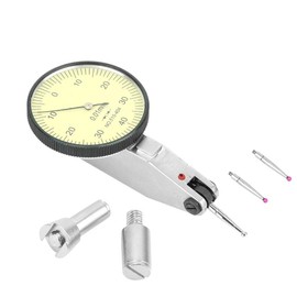 Dial Gauge Precision Measuring Dovetail Rails 2 Probe Dial Test Indicator Gauge Compass (01)