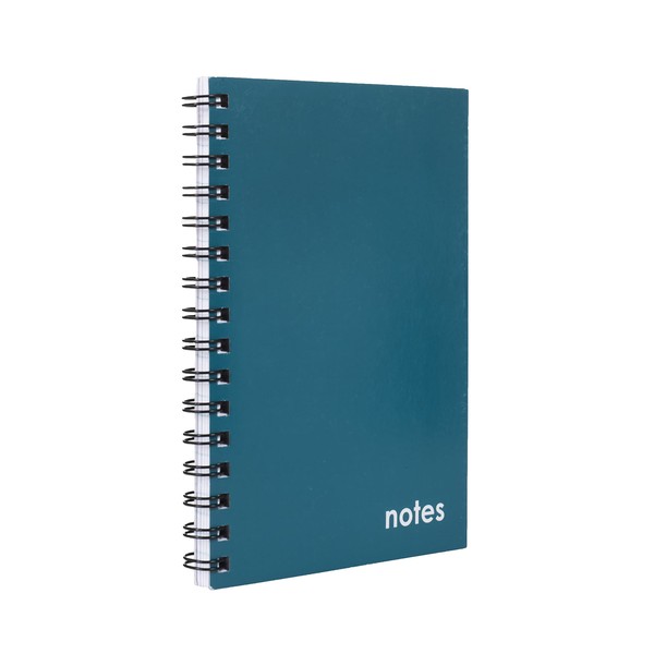 Collins Essential A5 Spiral Wiro Ruled Notebook 80 pages Teal