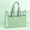 Transparent File Organizer for School & Office – Expandable PVC