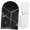 NOLITOY 2pcs Transparent Small Fish Tank for Desk Bookshelf Multi