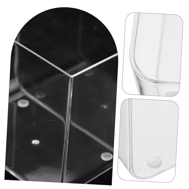 NOLITOY 2pcs Transparent Small Fish Tank for Desk Bookshelf Multi