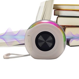 Speaker Portable - Handheld Wireless Speaker,Audio Player with Atmosphere Light Music Electronics for Dorm Car Kitchen Beach Travel Gym Hiking Picnic Camping Bedroom Bathroom