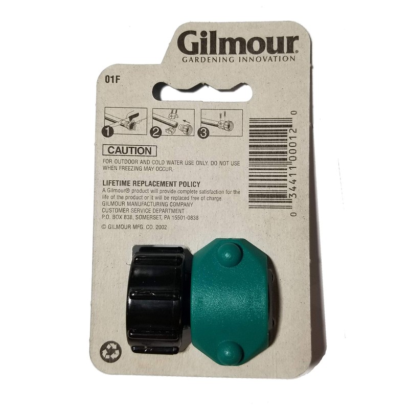 Gilmour 5/8 & 3/4 in. Nylon Threaded Female Hose Mender