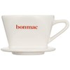Bonmac 1-2 Cup Coffee Dripper with Measuring Spoon CD-1W White