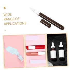 SOESFOUFU SOESFOUFU 2ml Empty Nail Polish Bottle Refillable Lip Gloss Pen Nail Art Polish Brush Cuticle Oil Pen Travel-friendly Beauty