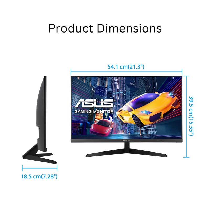 ASUS 24 inch 120Hz Gaming Office Computer Monitor (VY249HGR) -