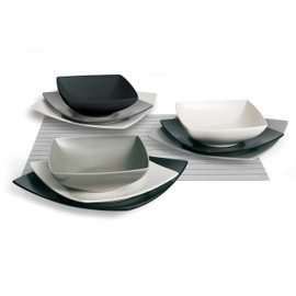 Excelsa Eclipse Ceramic Soup Plate, White