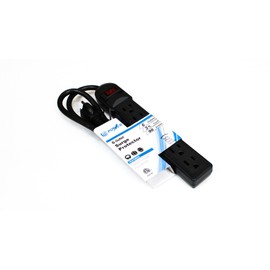 Pro Co Sound Pro Co Power 3ft 6 Outlet Strip Surge Protector, 15A 90J Black (E-6OUTLET-STRIP)