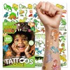 Dinosaur Temporary Tattoos for Kids 200 pack. HUGE set of