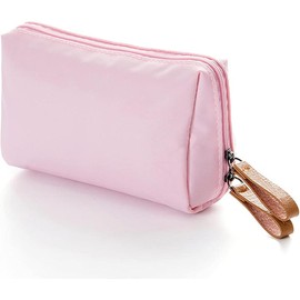 Small Makeup Bag for Purse, Makeup Pouch Small Cosmetic Bag Mini Portable Handbag for Women and Girls (Pink) - Color: Emerald Green, Size: S