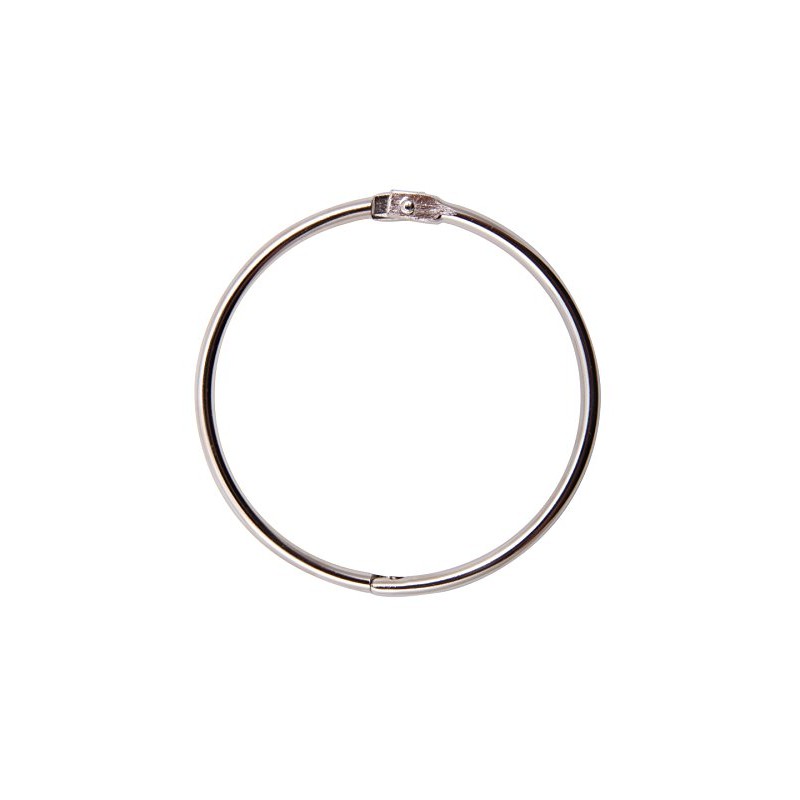 Book Ring 3" 1/Pkg - Silver