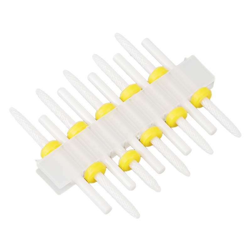 10pcs Cuticle Remover Bits Gel Home Salon Polish Dead Skin