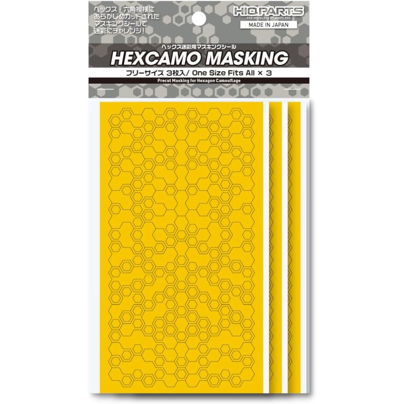 Haikyu Parts HEX-MSK2 Mask Stickers for Hex Camouflage, Pack of