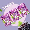 COKOC Peelable Gummies Grape,Peeling Gummies Grape Candy,Individual Packaging 2.64oz Bag