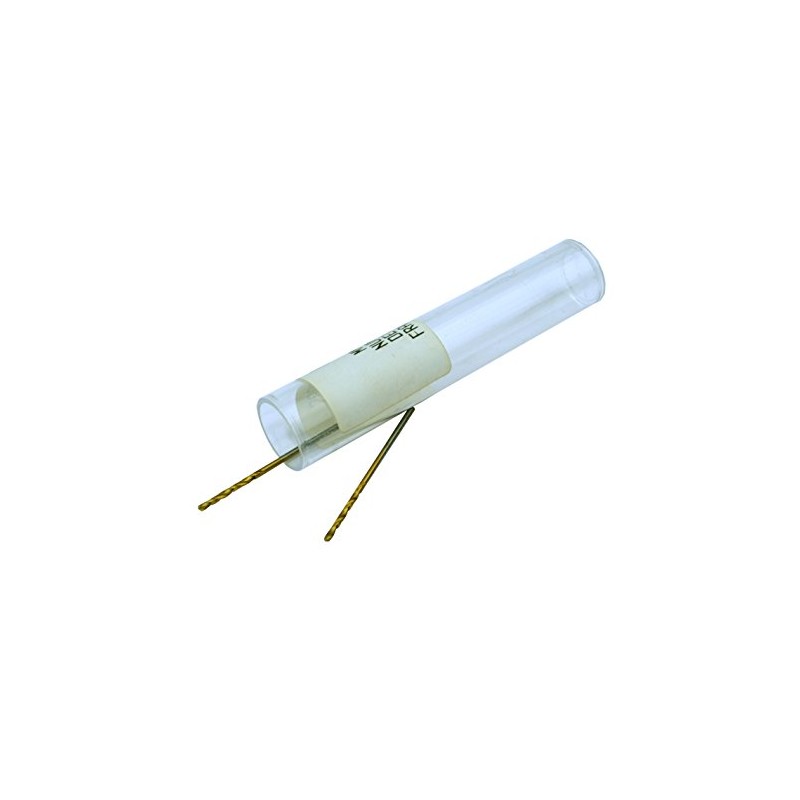 Proops 2x Titanium Coated H.S.S Drill Bit Metric 0.75mm. (M0809)