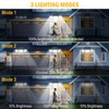 daphino Solar Lights Outdoor 2500LM Motion Sensor Outdoor Lights,3 Head