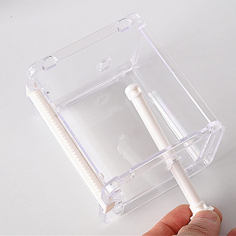 Dreamty 2 Pack Washi Tape Cutting Dispenser Roll Tape Holder