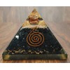 Shungite Orgonite Pyramid for EMF Protection and Negative Energy Protection