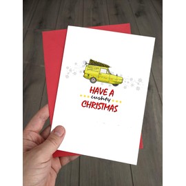 Funny Only Fools and Horses Christmas Card - Have a Cushty Xmas - Funny Christmas Card for Dad